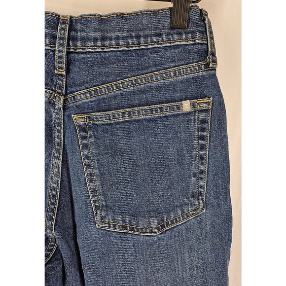 EVERLANE WOMEN'S BLUE ORGANIC COTTON CHEEKY JEAN SIZE 25W 26L - Picture 4 of 12